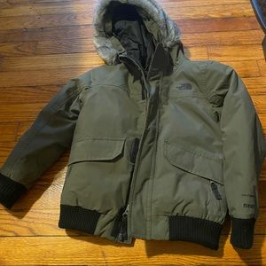 The North Face toddler size 6 green jacket